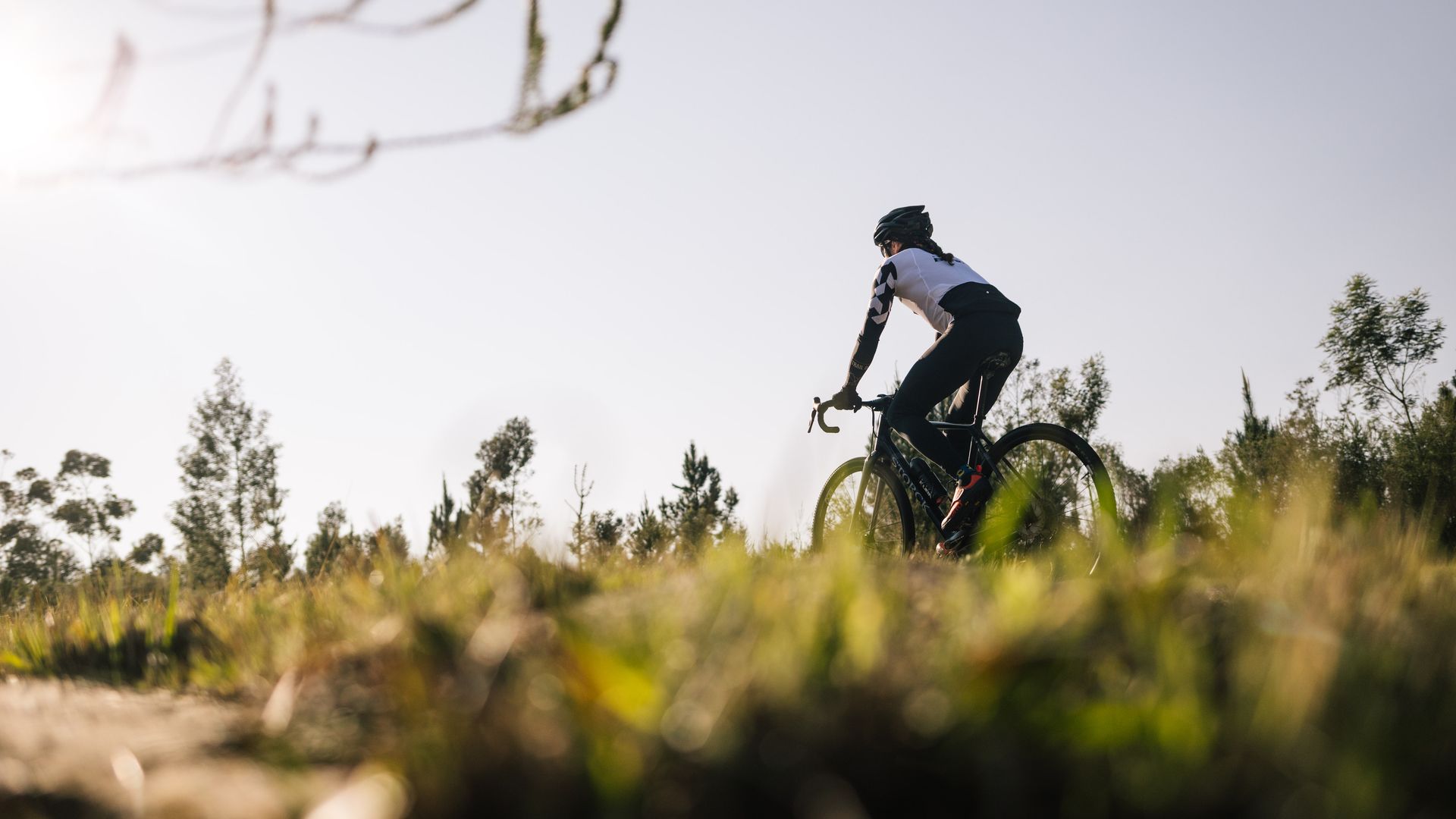 Nedbank Gravel Burn climb stage 1 Simola Hill