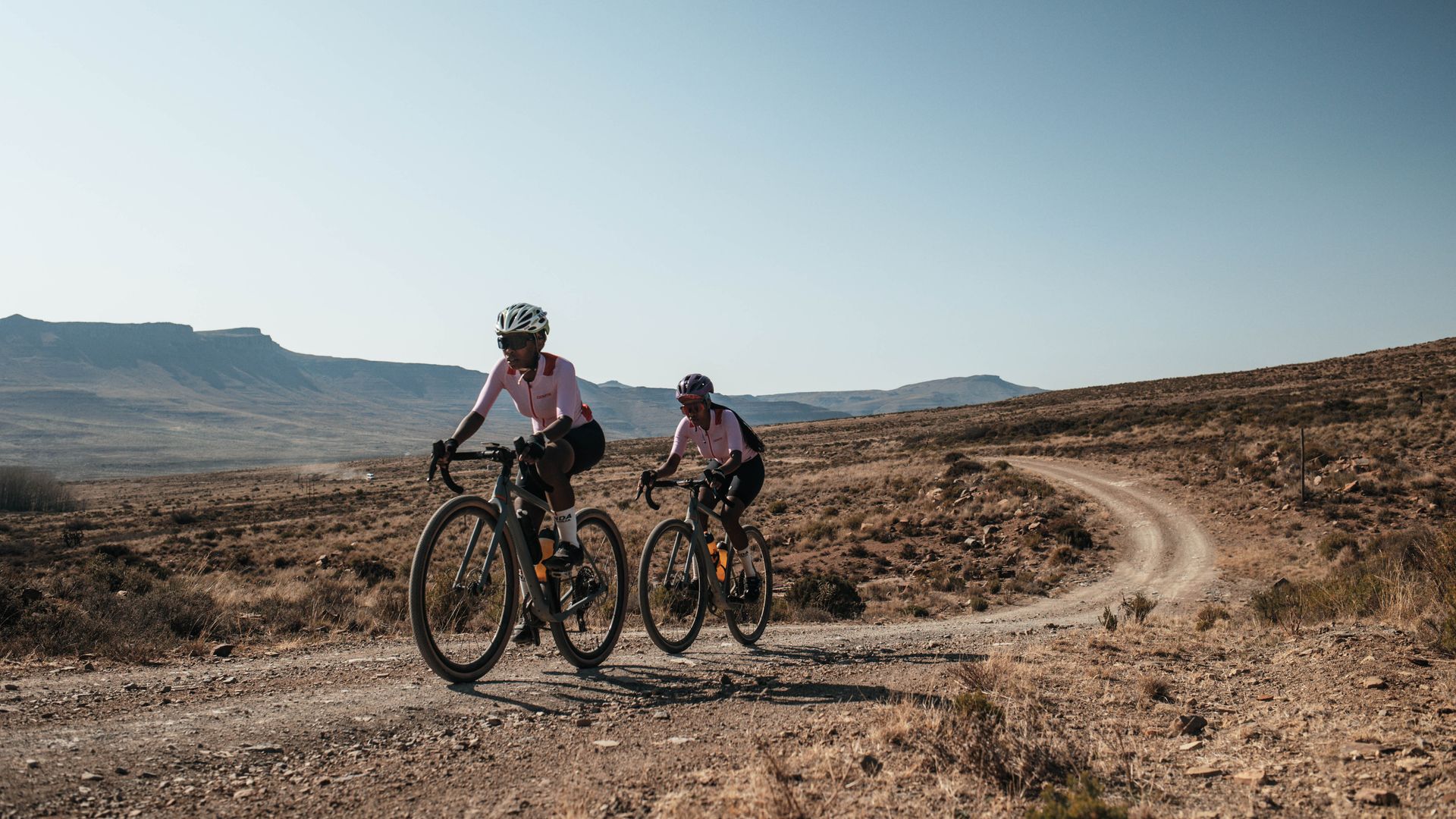 Nedbank Gravel Burn climb stage 4 Leeukop