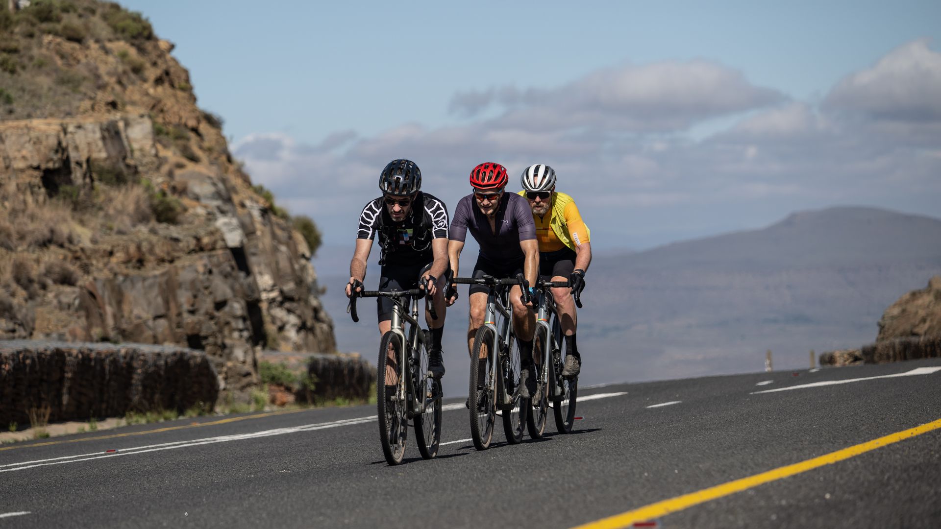 Nedbank Gravel Burn climb stage 5 Wapadsberg Pass